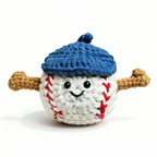 Giftwowo 1PC Handmade Yarn Crochet Pom-Pom Keychain Bag Accessory Pendant Gift Series - Creative Craft for Gifting